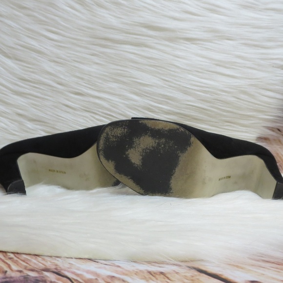 Sacha London | 7.5 | Suede Peeptoe Pumps - Picture 7 of 7